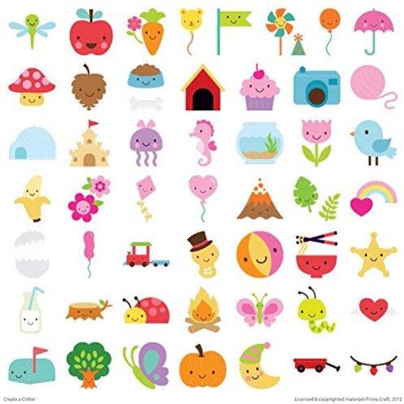 Cricut Create a Critter & Create a Critter 2 shapes - Picture 5 of 11